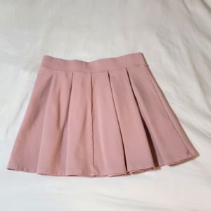 Pastel Pink Tennis Skirt